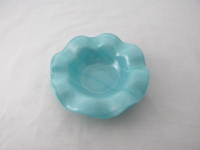 CD3018 - Aquamarine Frost Candy Dish