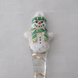 TO22028 - Tassel Scarf Snowman Ornament- Teal Green