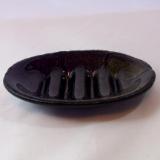 SO15017 - Deep Royal Purple Cathedral, Iridized Soap Dish