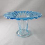 VA1145 - Turquoise Blue Streaky Vase