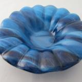 SB4020 - Copper Blue Streaky Sunburst Bowl (Candy Dish)
