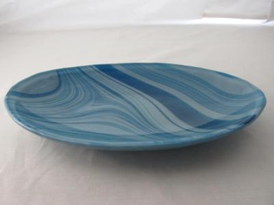 OV18014 - Cascadia Blue Oval Serving Dish