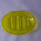 SO15012 - Yellow & Clear Wispy Soap Dish