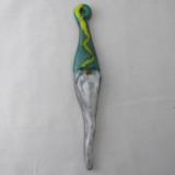 TO22046 - Gnome Teal/Yellow Ornament / Garden Art