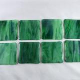 CO1210 - Mint Green Streaky Coasters