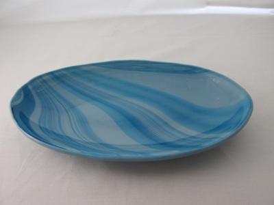 OV18011 - Cascadia Blue Oval Serving Dish