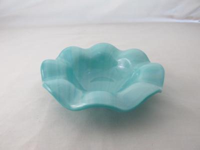 CD3019 - Aquamarine Frost Candy Dish