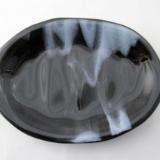 SO15045 - Black & White Wispy Soap Dish