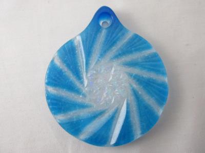 TO22127 - Turquoise Blue, Round Ornament