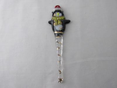 TO22066 - Penguin Icicle Ornament - Red/Yellow