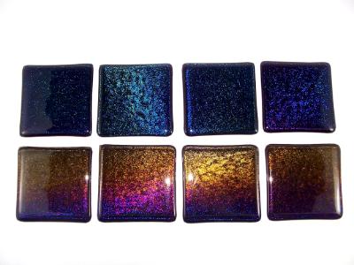 CO1211 - Deep Royal Purple, Iridized Coasters